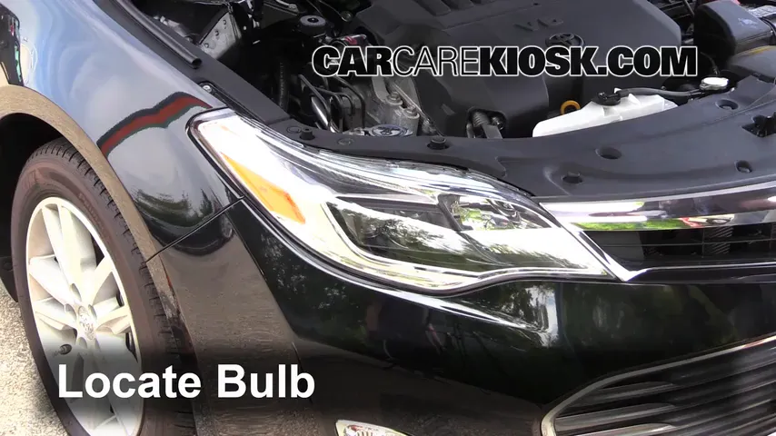 2015 Toyota Avalon XLE 3.5L V6 Lights Highbeam (replace bulb)